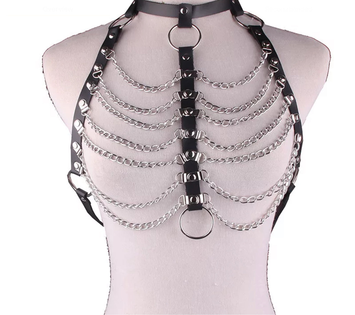 Leather Body Harness